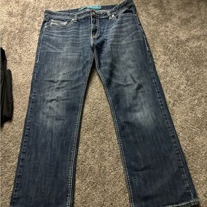 Classic Indigo Slim Straight Men's Jeans